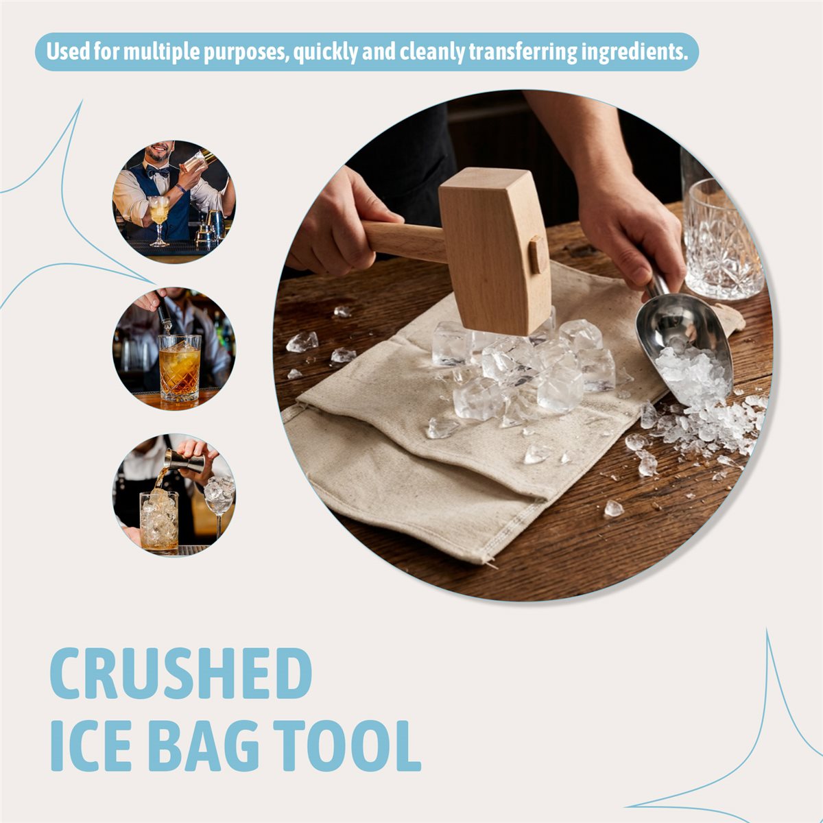 Commercial Kitchen Light - Light Weight Ice Scoop Kitchen Food