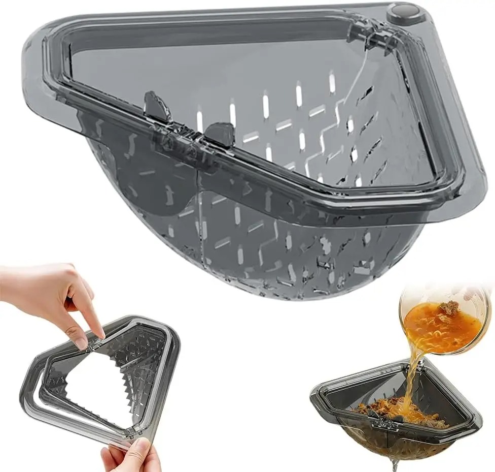 Commercial Kitchen Bin - Multifunctional Sink Strainer Basket Kitchen Waste