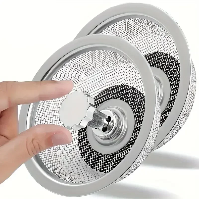 Commercial Kitchen Bin - 2pcs Kitchen Sink Strainer Replacement Drain