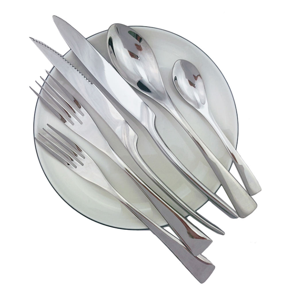 Commercial Kitchen Knives - Teaspoon Fork Silverware Creative Dinner Set