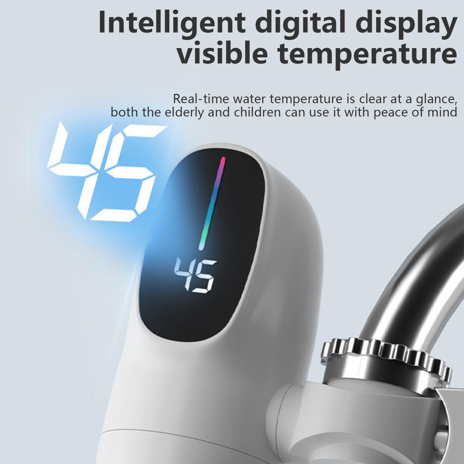 Commercial Kitchen Faucet - Electric Heating Faucet Fast Heating Tap