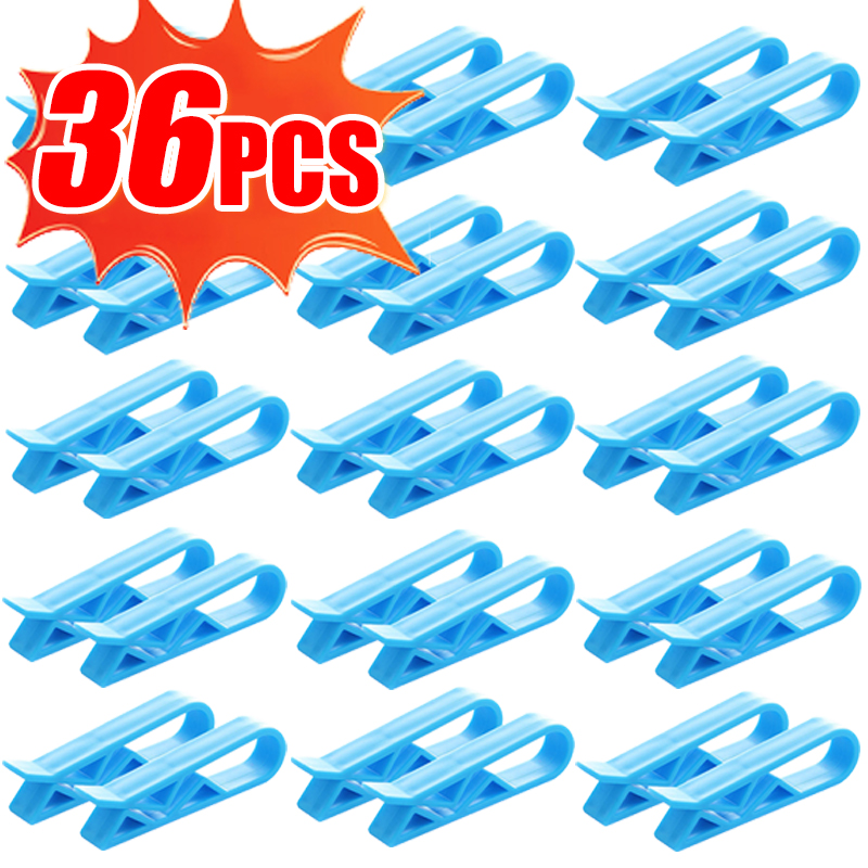 Commercial Kitchen Bin - 36/2pcs Garbage Bin Fixed Clip Waste