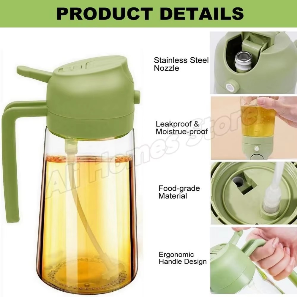 2pc Oil Sprayer Spray for 2 in - Commercial Kitchen Sprayer 评论和价格