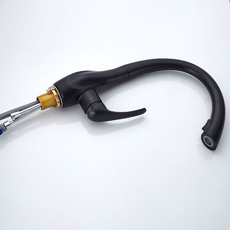 BAKALA Single Handle Pull out  - Commercial Kitchen Faucet 评论和价格