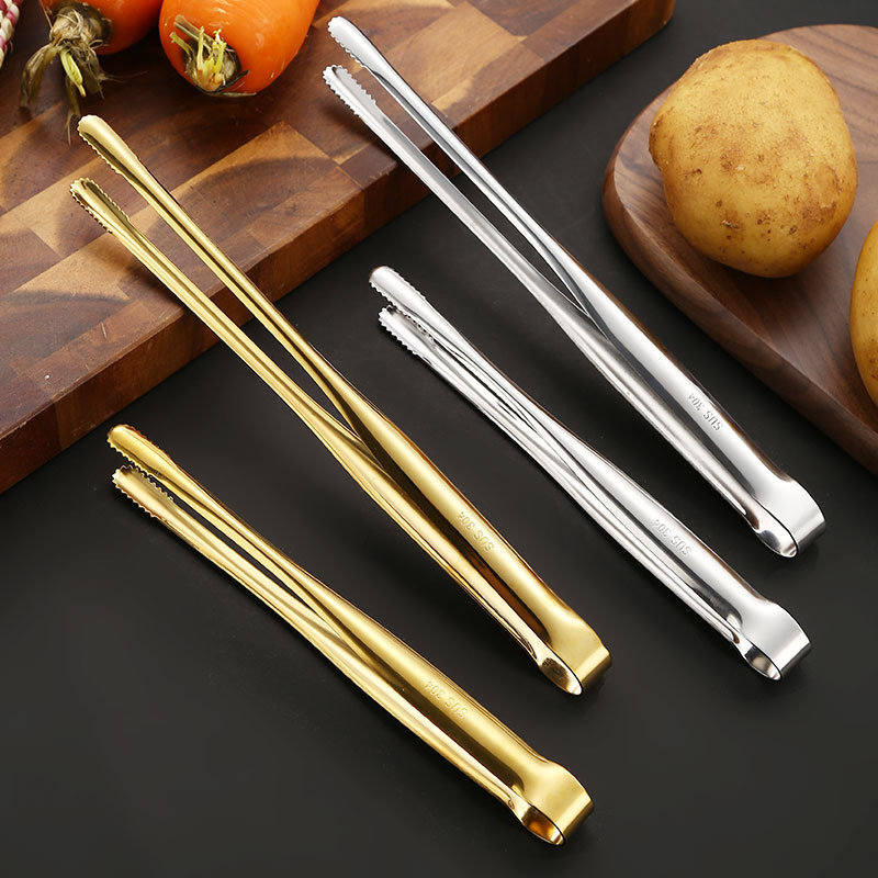 2Pcs Kitchen Tongs Stainless S - Commercial Kitchen Cooking 评论和价格