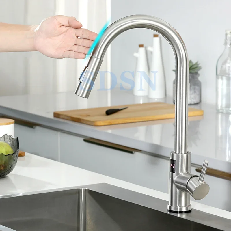 Digital Touch on Kitchen Fauce - Commercial Kitchen Faucet 评论和价格