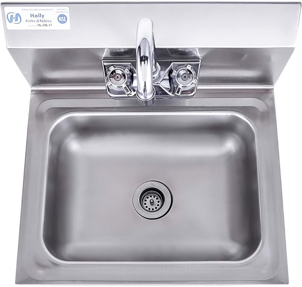 Commercial Wall Mount Hand Bas - Commercial Kitchen Faucet 评论和价格