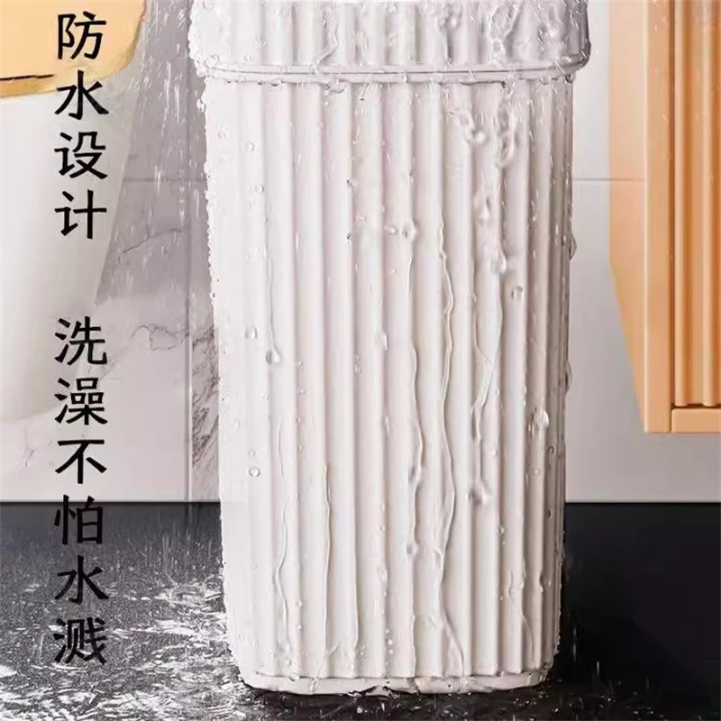 Slim Bathroom Trash Can 13cm N - Commercial Kitchen Bin 评论和价格