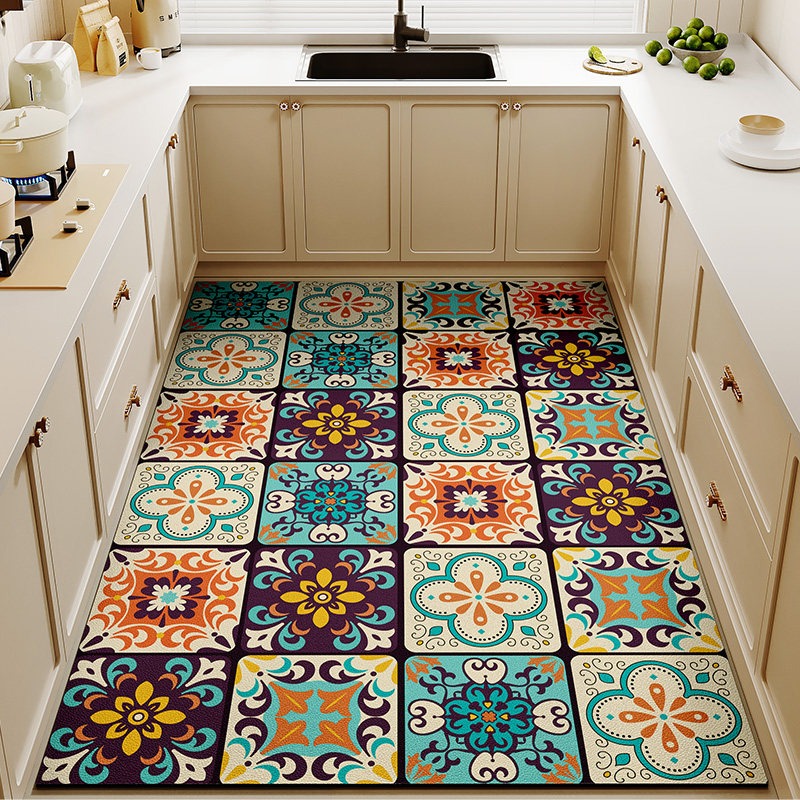 Kitchen Rug Waterproof Non-sli - Commercial Kitchen Non Slip Flooring 评论和价格