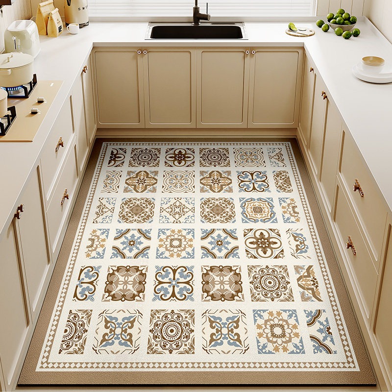 Kitchen Rug Waterproof Non-sli - Commercial Kitchen Non Slip Flooring 评论和价格