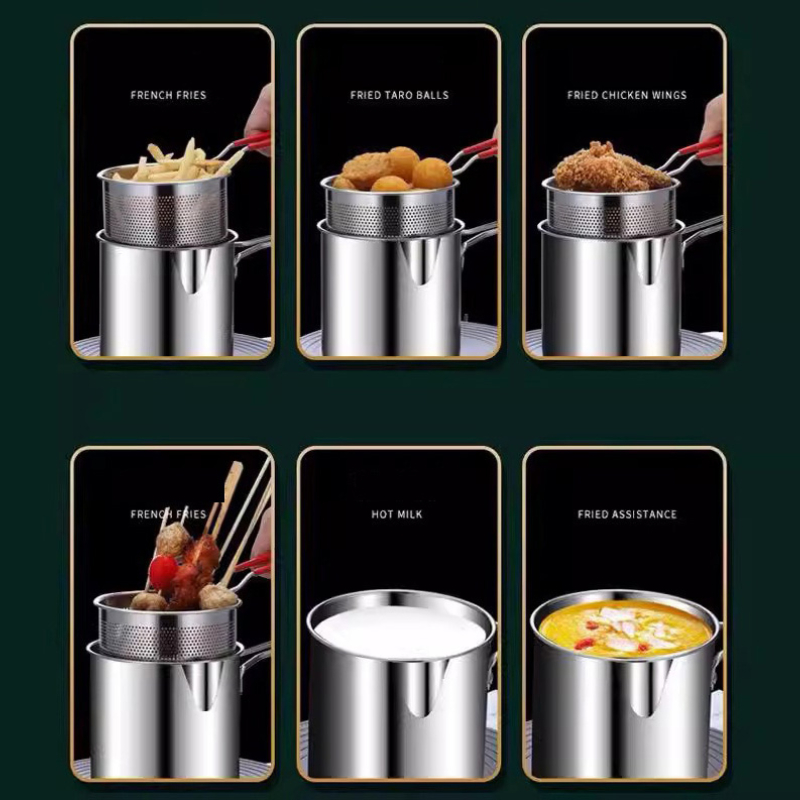 304 Stainless Steel Deep Fryer - Commercial Kitchen Cooking 评论和价格