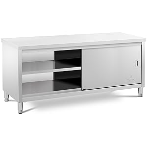 Stainless Steel Workbench Heav - Commercial Kitchen Prep Table With Storage 评论和价格