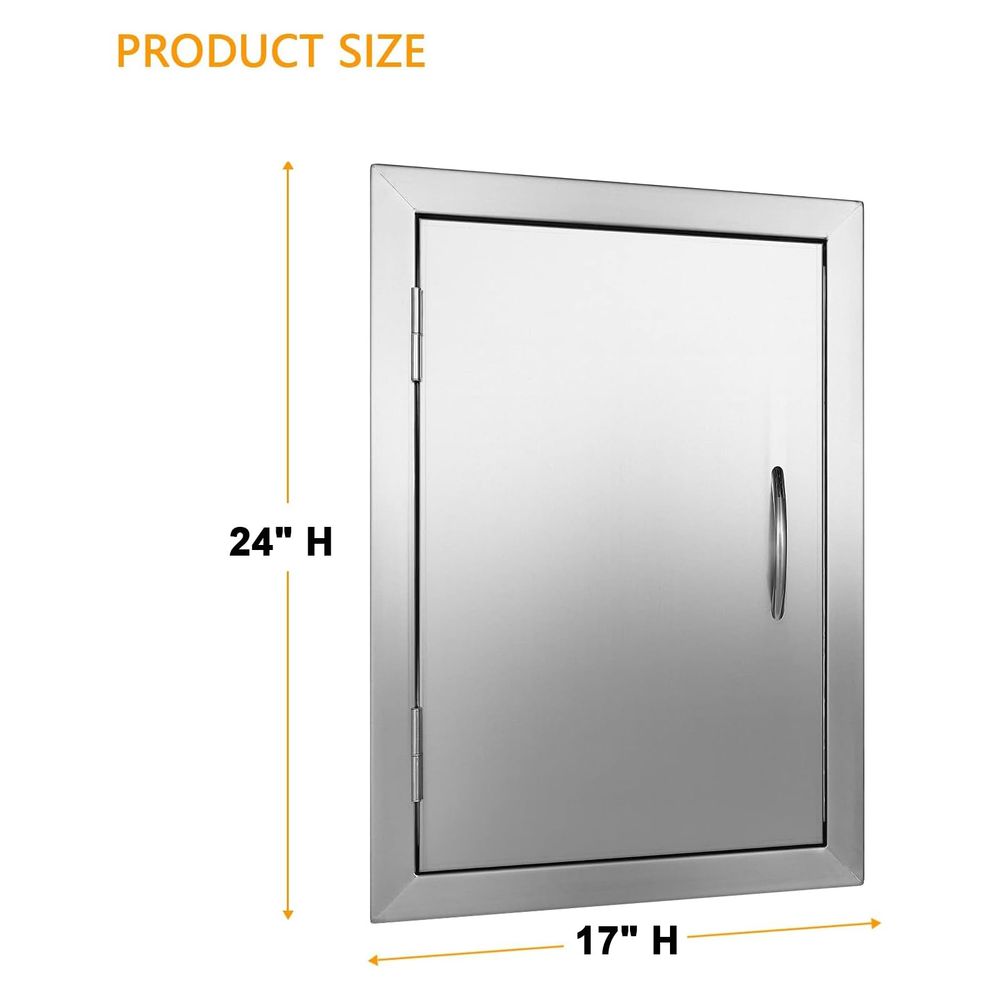 17W x 24H Outdoor Kitchen Acce - Commercial Kitchen Grill 评论和价格