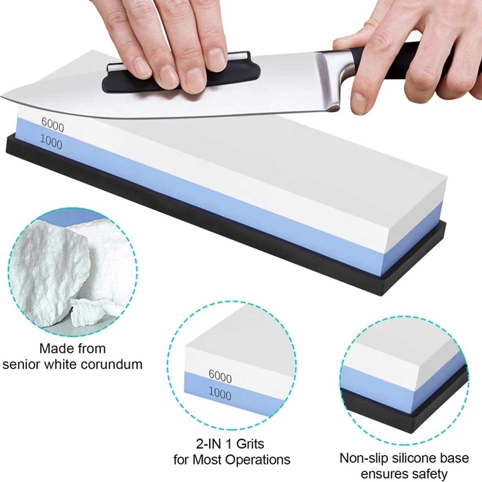 Whetstone Sharpening Stones Pr - Commercial Kitchen Knives 评论和价格