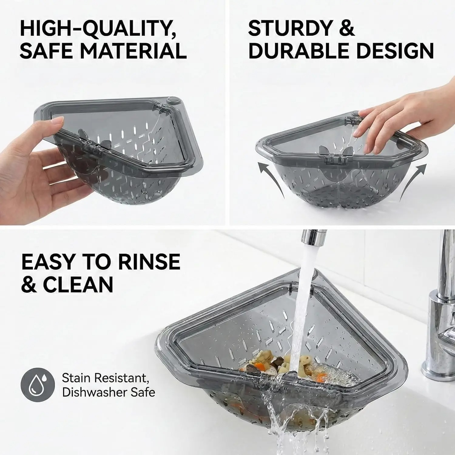Multifunctional Sink Strainer  - Commercial Kitchen Bin 评论和价格