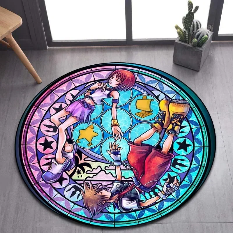 Kingdom Hearts Cartoon Pattern - Commercial Kitchen Non Slip Flooring 评论和价格