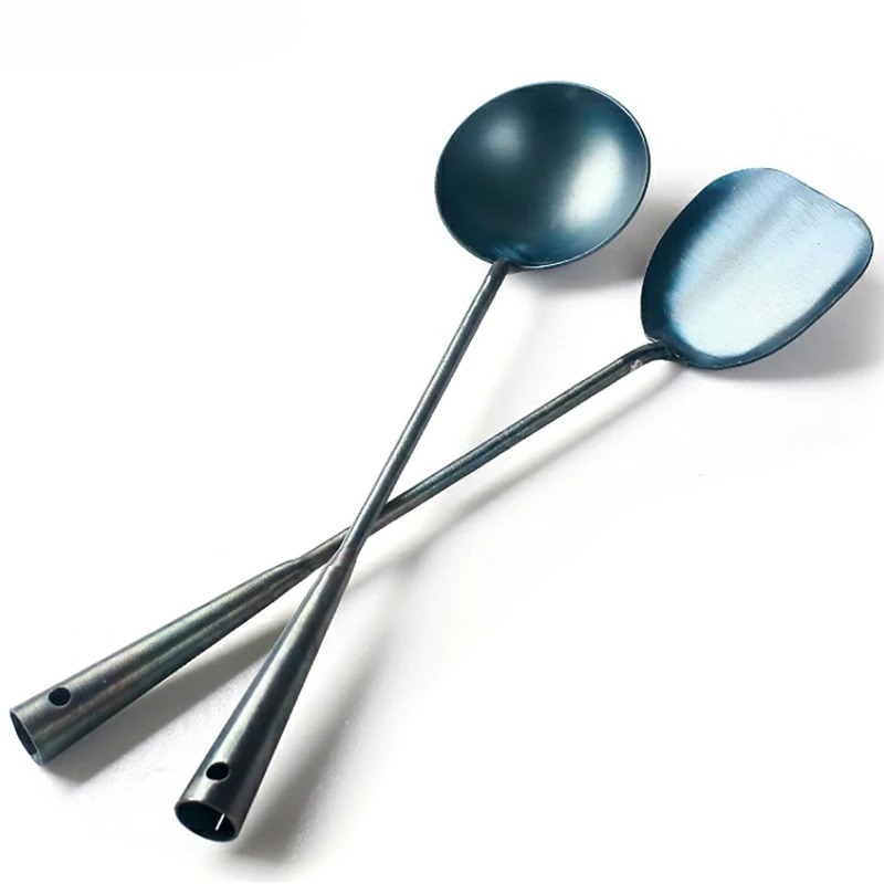 Traditional Iron Wok Spatula S - Commercial Kitchen Cooking 评论和价格