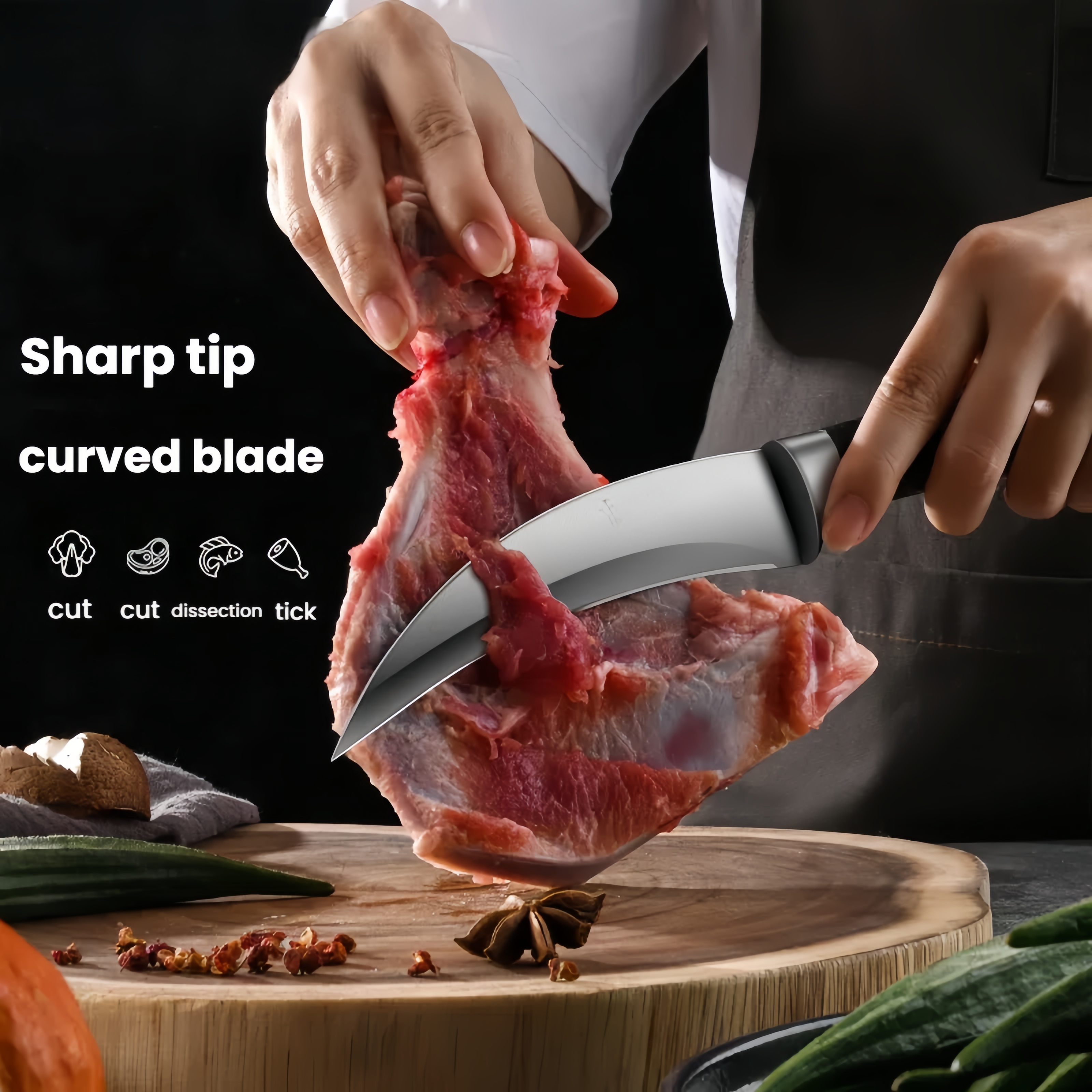 Professional kitchen chefs kni - Commercial Kitchen Knives 评论和价格