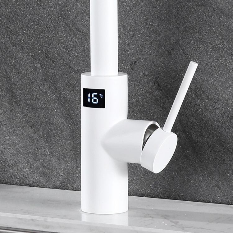 White Touch on Digital Kitchen - Commercial Kitchen Faucet 评论和价格