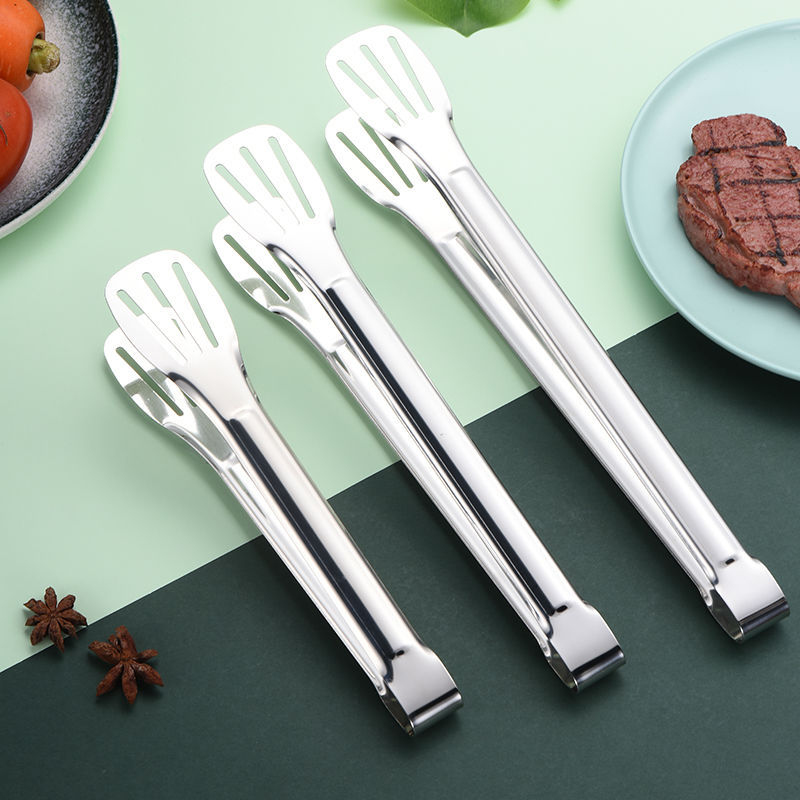 Stainless-Steel Food-Tongs for - Commercial Kitchen Cooking 评论和价格