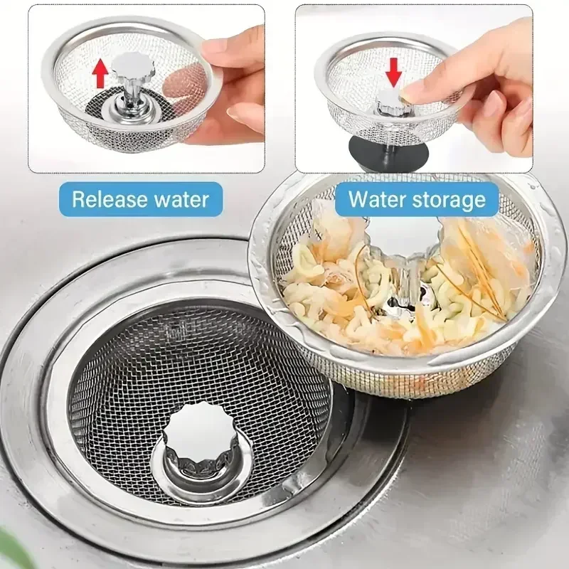 2pcs  Kitchen Sink Strainer Re - Commercial Kitchen Bin 评论和价格