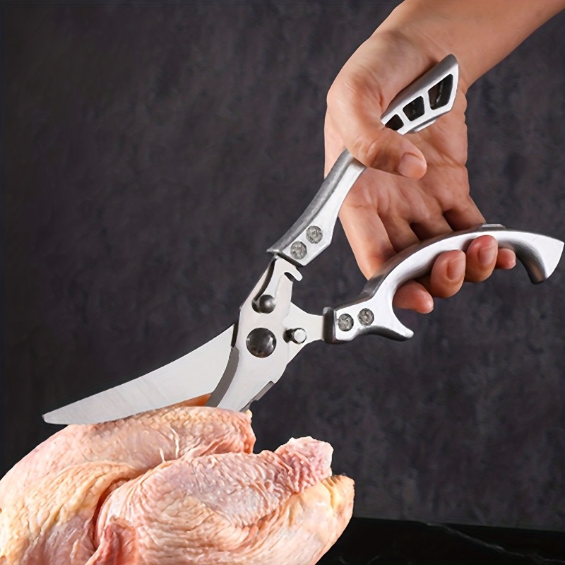 1pc Stainless Steel Kitchen Sc - Commercial Kitchen Knives 评论和价格