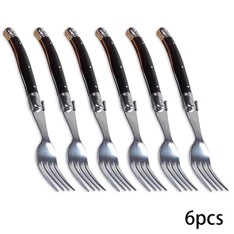 8'' Laguiole Style Black Steak - Commercial Kitchen Knives 评论和价格