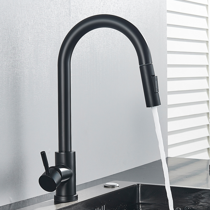 Black Kitchen Faucet Flexible  - Commercial Kitchen Faucet 评论和价格