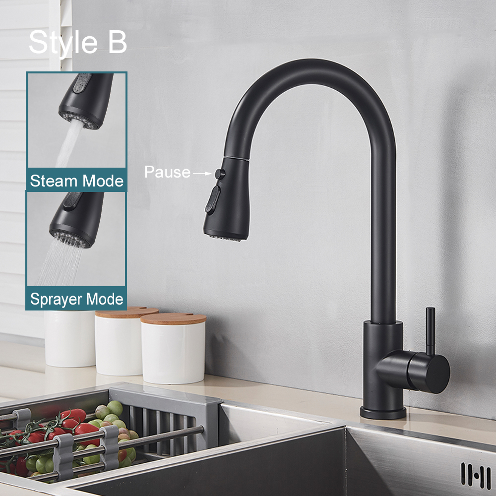 Black Kitchen Faucet Flexible  - Commercial Kitchen Faucet 评论和价格