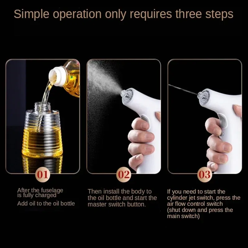 Electric Olive Oil Spray Bottl - Commercial Kitchen Sprayer 评论和价格