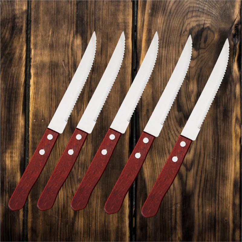 1-20 Pcs Stainless Steel Steak - Commercial Kitchen Knives 评论和价格