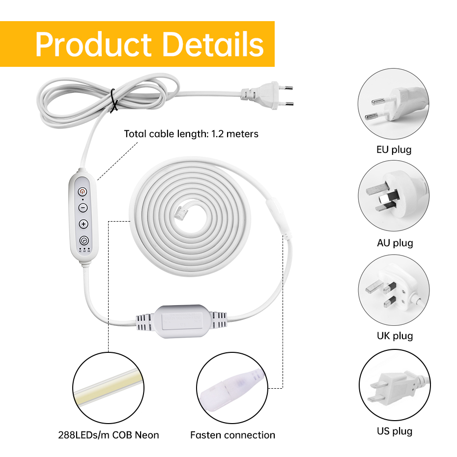 Waterproof COB Led Strip Light - Commercial Kitchen Light 评论和价格