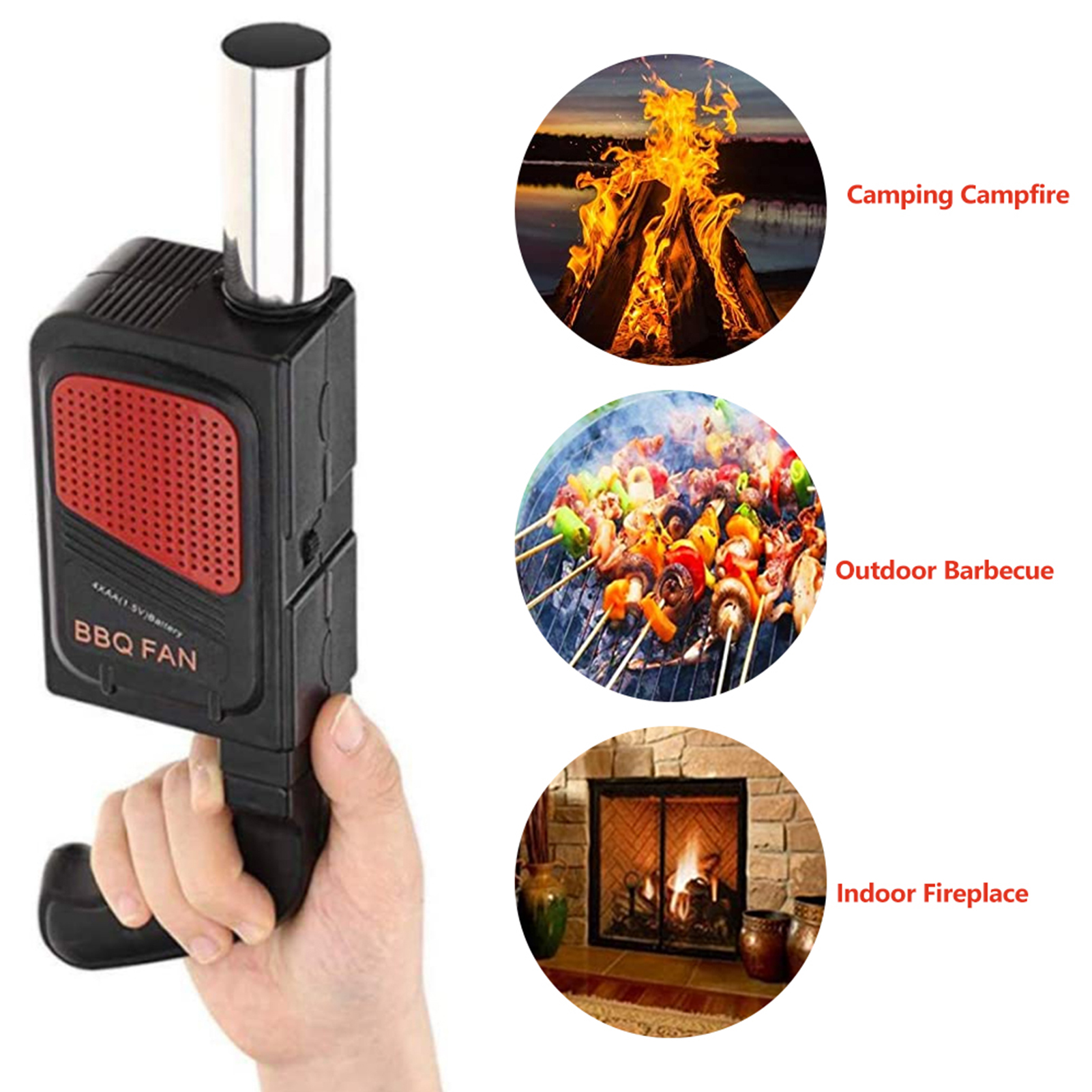 Handheld Electric BBQ Fan Air  - Commercial Kitchen Sprayer 评论和价格