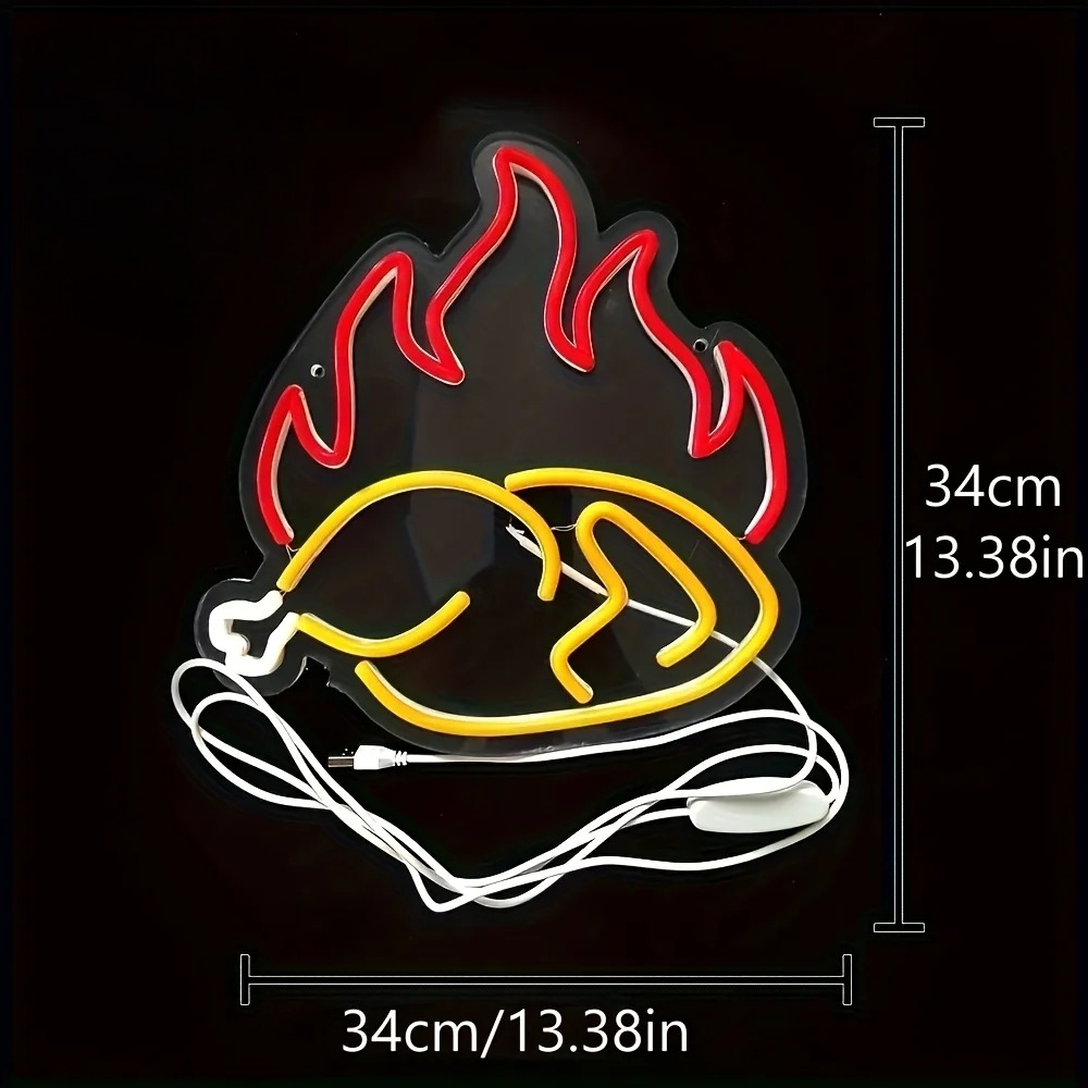 Grilled Chicken Neon Sign LED  - Commercial Kitchen Light 评论和价格