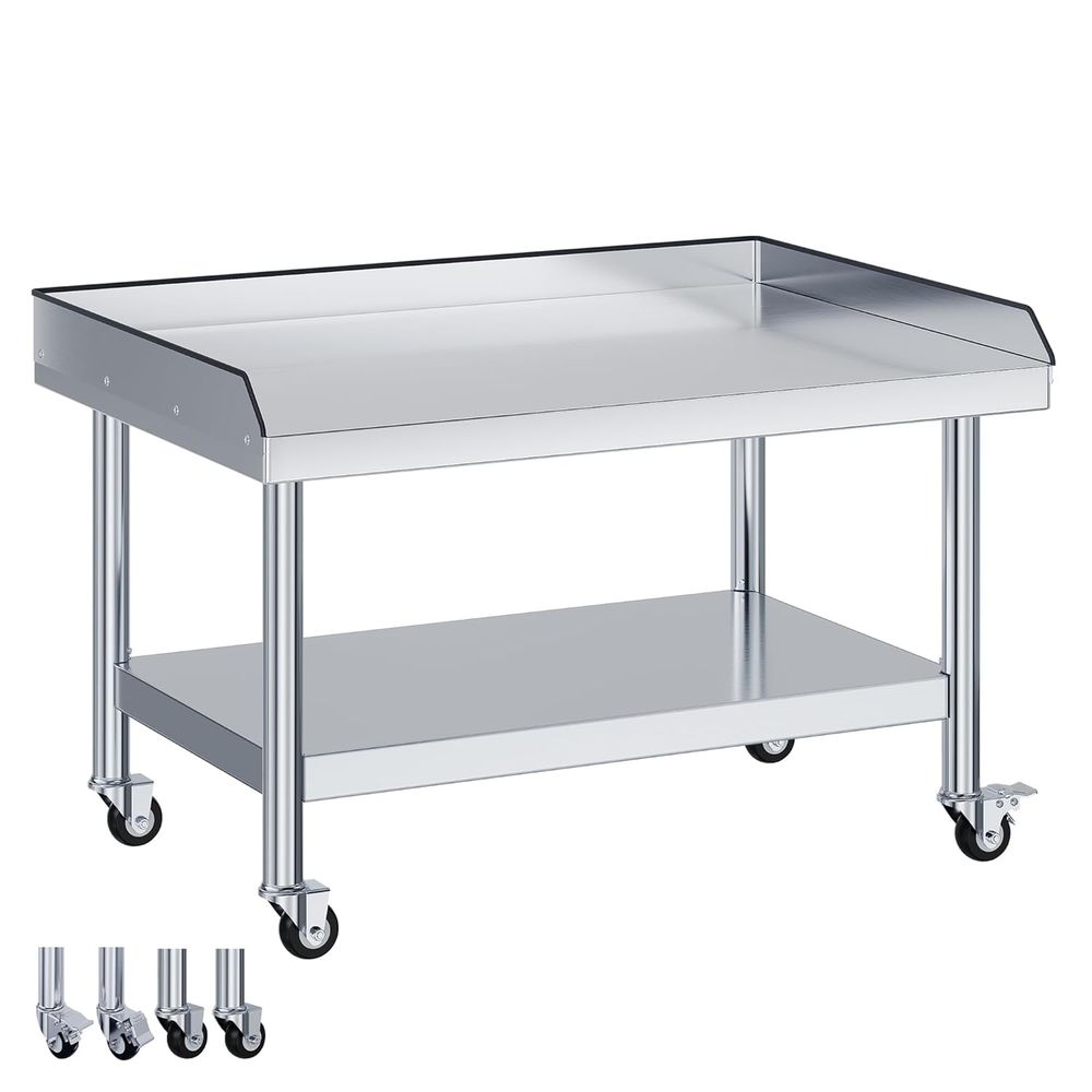 Adjustable Stainless Steel Sta - Commercial Kitchen Grill 评论和价格