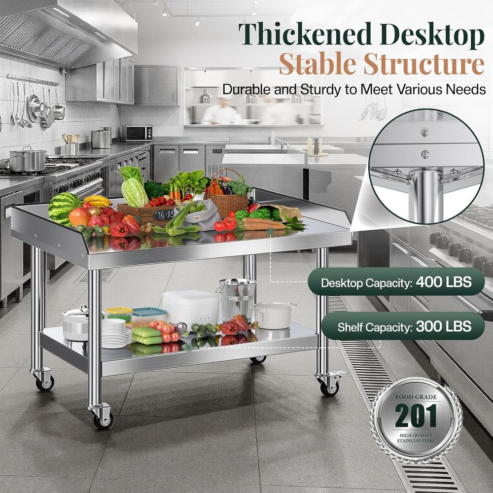 Adjustable Stainless Steel Sta - Commercial Kitchen Grill 评论和价格