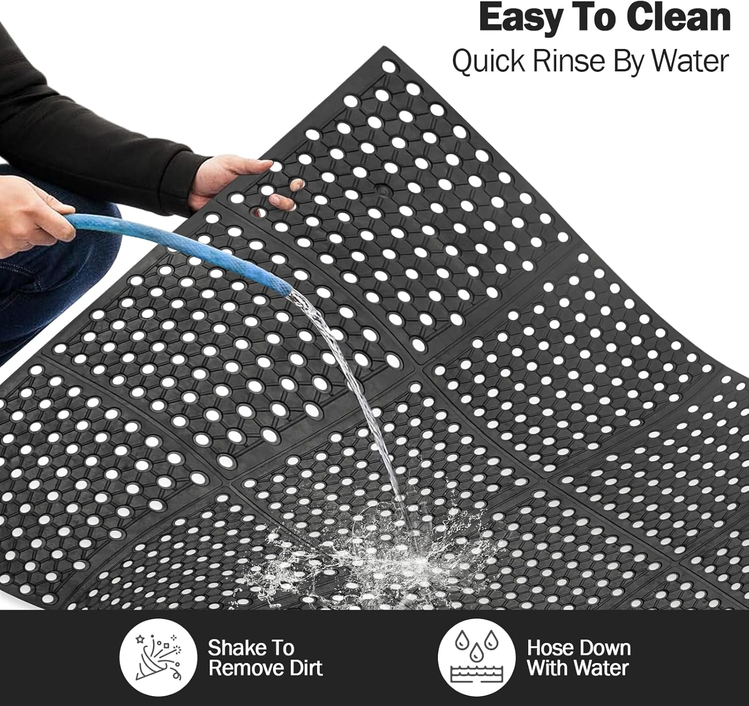 Anti-Fatigue Drainage Rubber M - Commercial Kitchen Mats 评论和价格