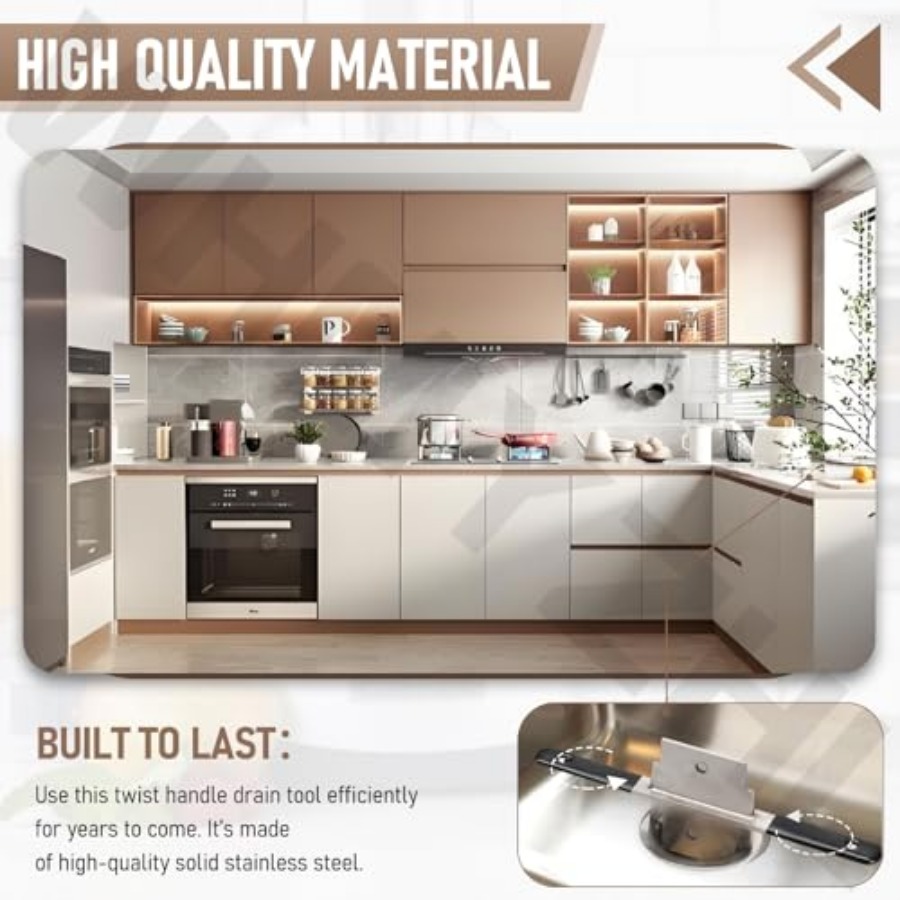 Waste Drain Tool for 3 Tier Si - Commercial Kitchen Plumbing 评论和价格