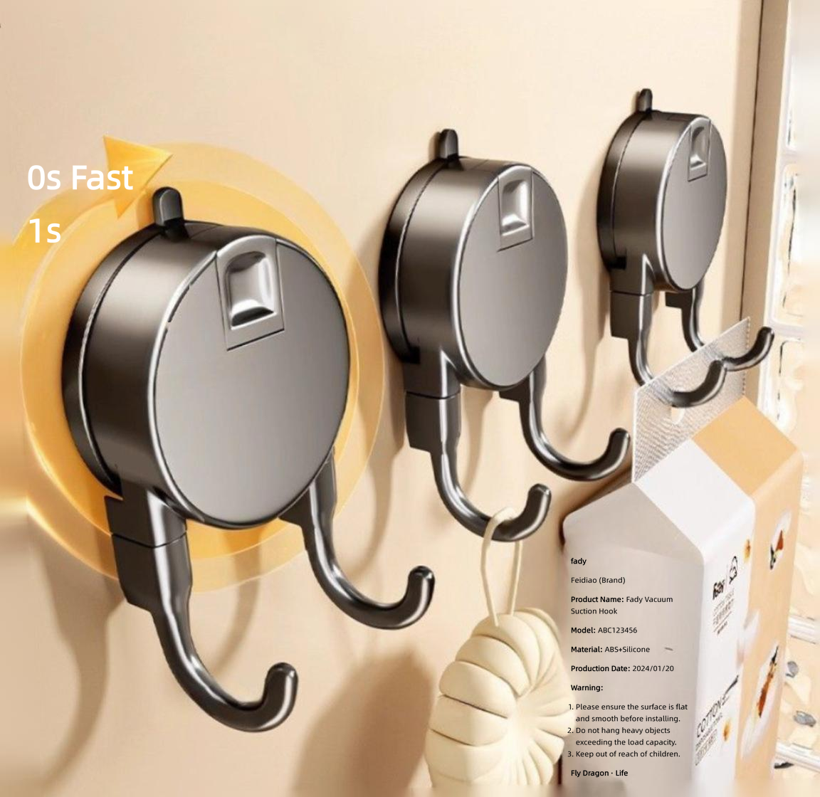 Suction Cup Hooks Punch-free M - Commercial Kitchen Towels 评论和价格
