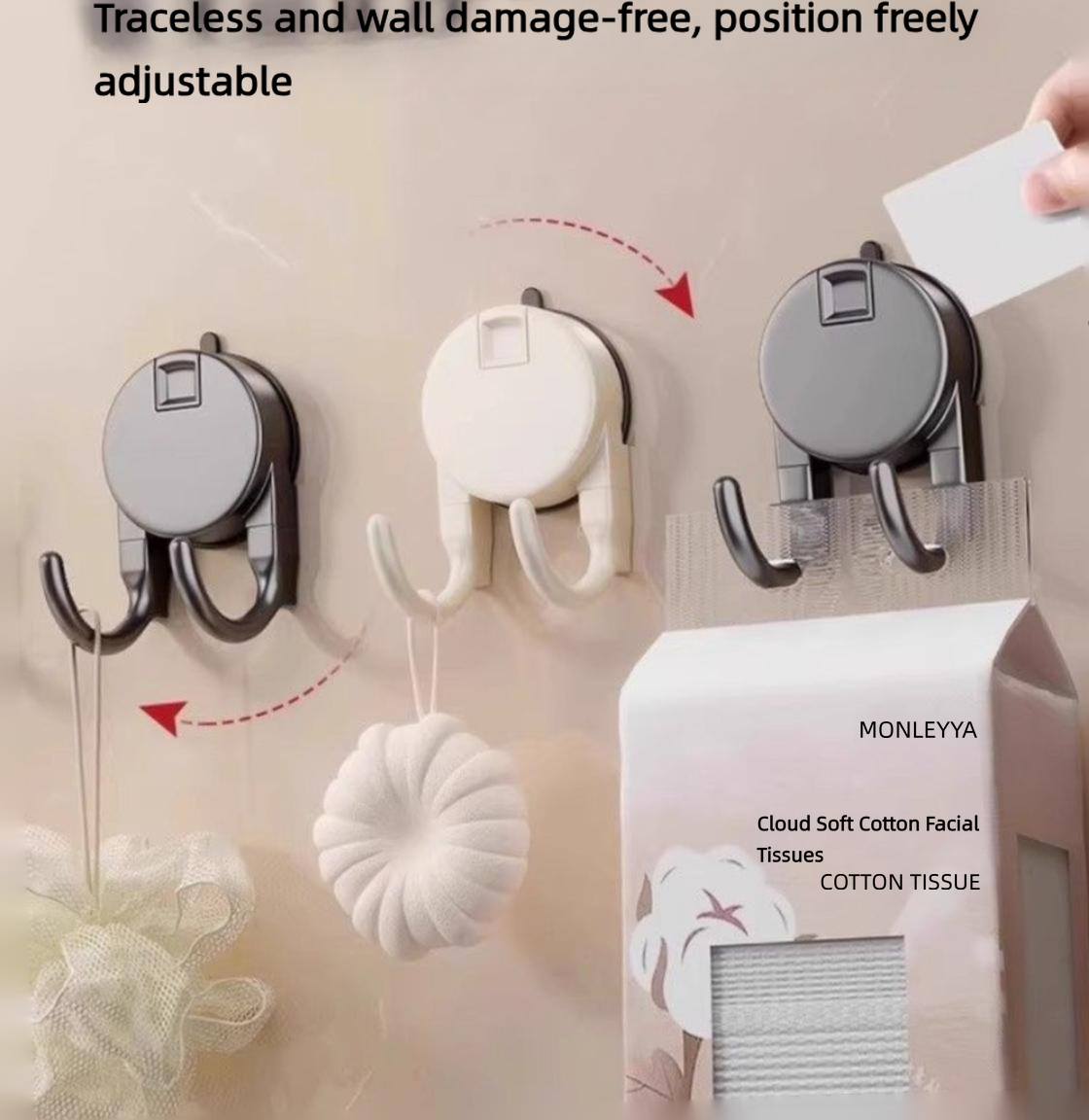 Suction Cup Hooks Punch-free M - Commercial Kitchen Towels 评论和价格