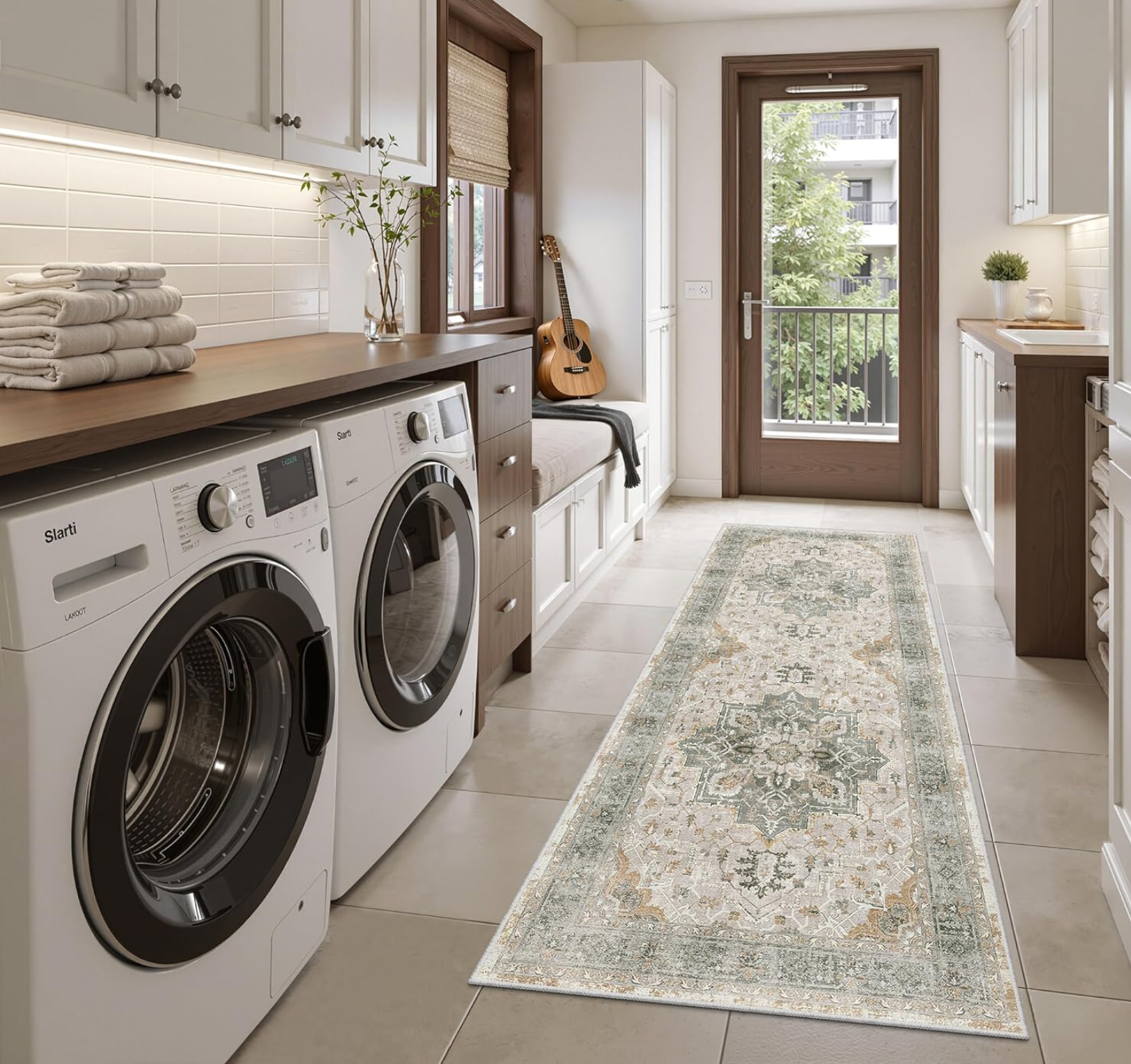 Multi-scene Long Runner Rug No - Commercial Kitchen Non Slip Flooring 评论和价格
