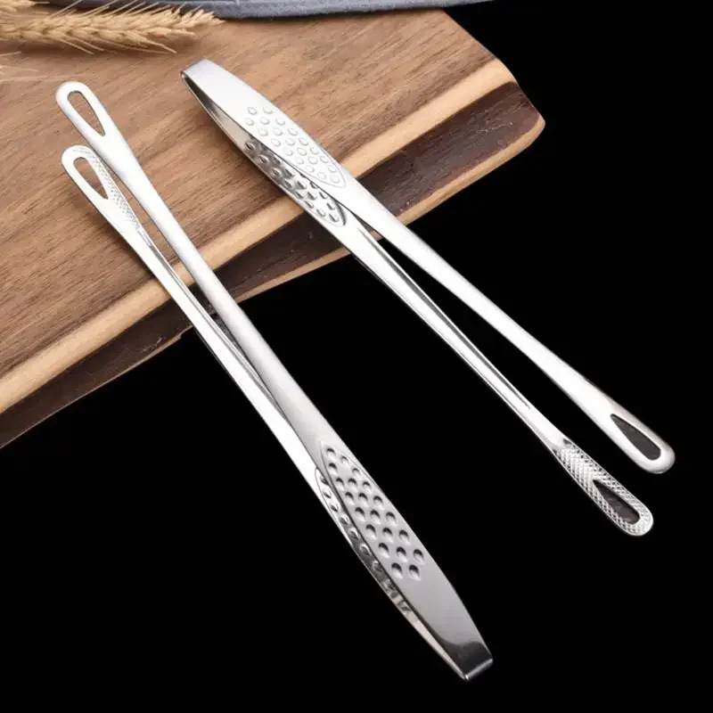 Stainless Steel BBQ Grill Tong - Commercial Kitchen Cooking 评论和价格