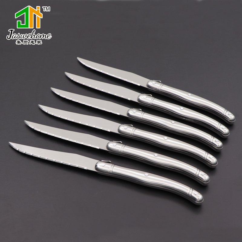 Jaswehome 6pcs Steak knives Se - Commercial Kitchen Knives 评论和价格