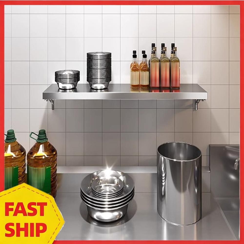 Stainless Steel Folding Storag - Commercial Kitchen Prep Table With Storage 评论和价格