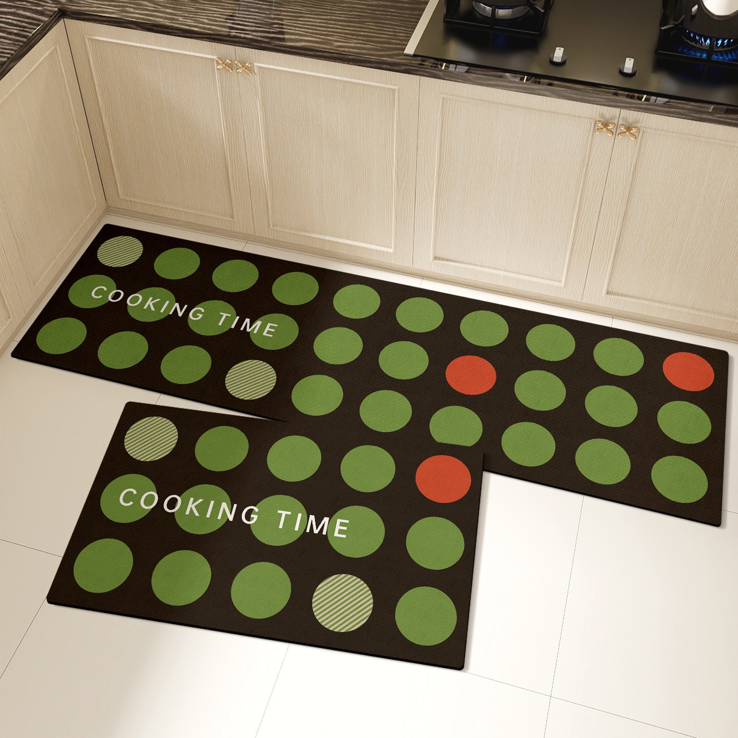 Vintage Plaid Kitchen Floor Ma - Commercial Kitchen Non Slip Flooring 评论和价格
