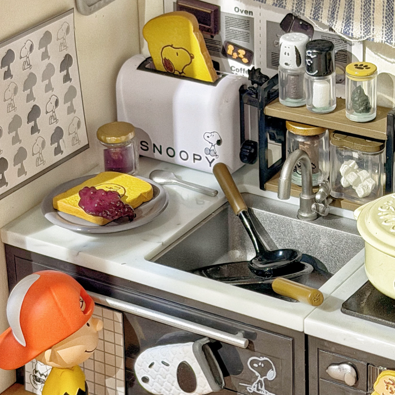 Genuine Re-Ment Snoopy'S Black - Commercial Kitchen Cooking 评论和价格