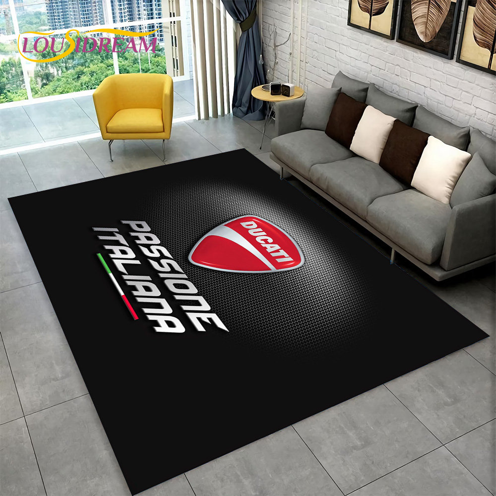3D D-Ducati Pattern Area Rug L - Commercial Kitchen Non Slip Flooring 评论和价格