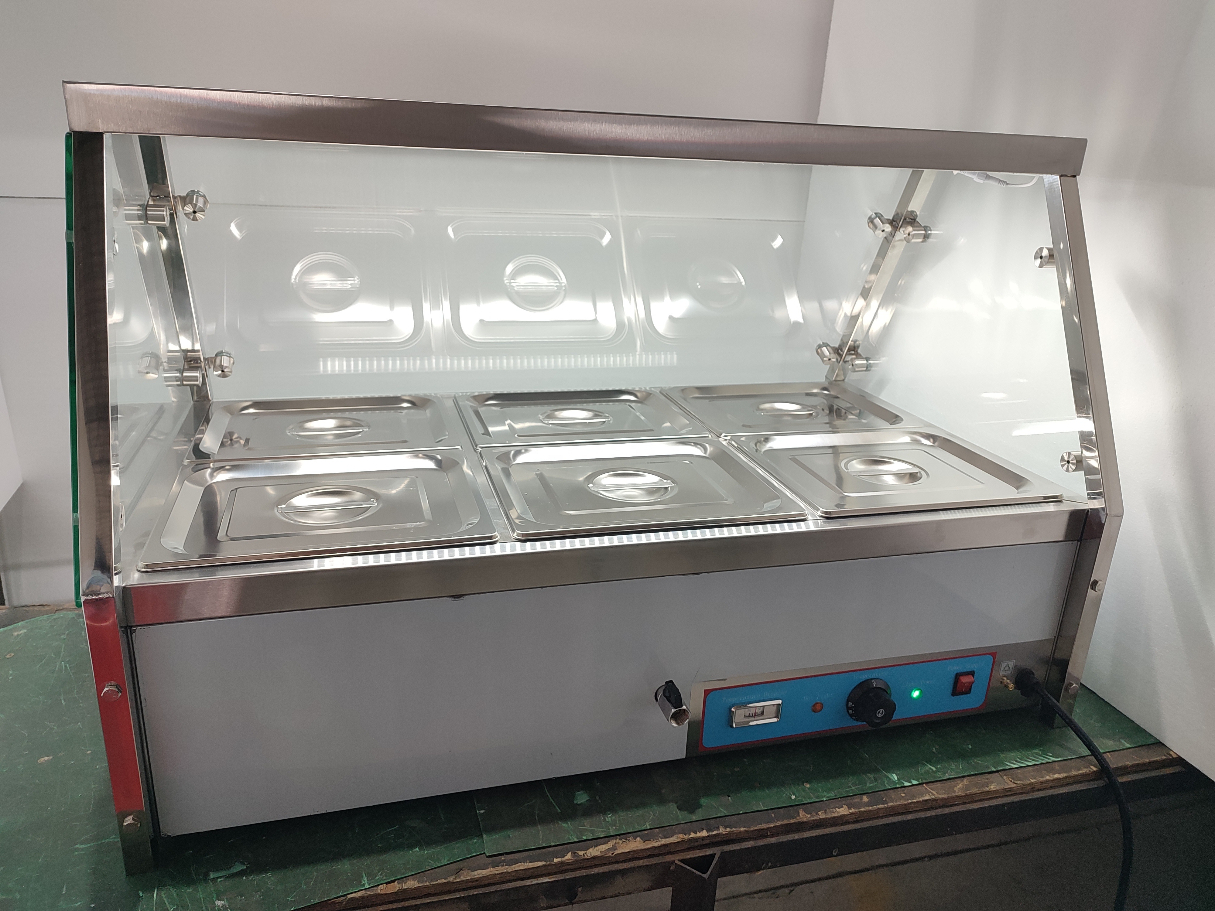 Stainless Steel Restaurant Fas - Bain Marie Food Warmer 评论和价格