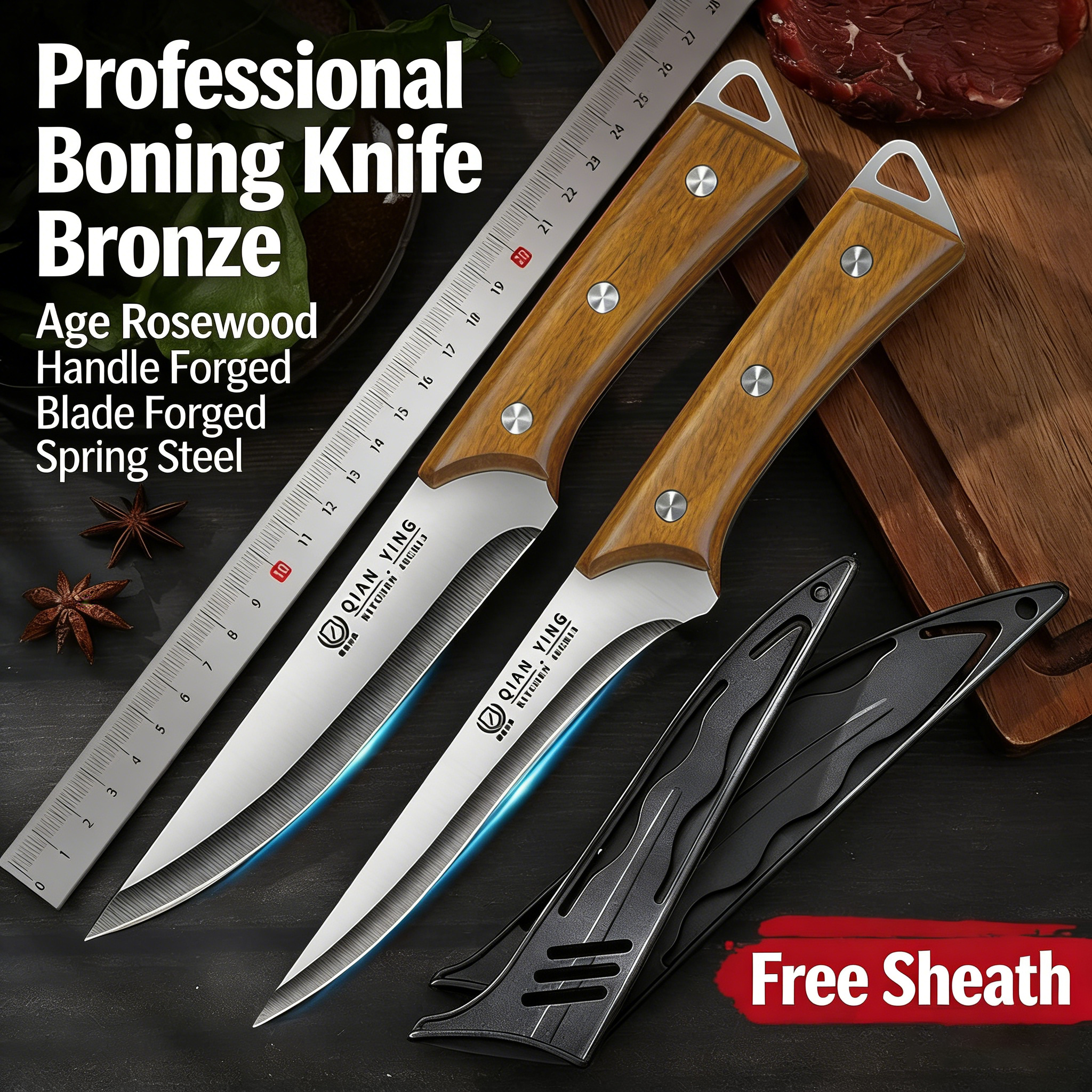 Stainless steel multi-purpose  - Commercial Kitchen Knives 评论和价格