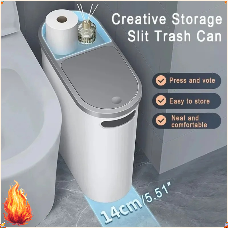 Press Type Trash Can With Lid  - Commercial Kitchen Bin 评论和价格